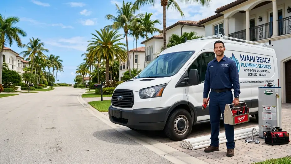 Miami Beach Super Plumber — professional technician on the job